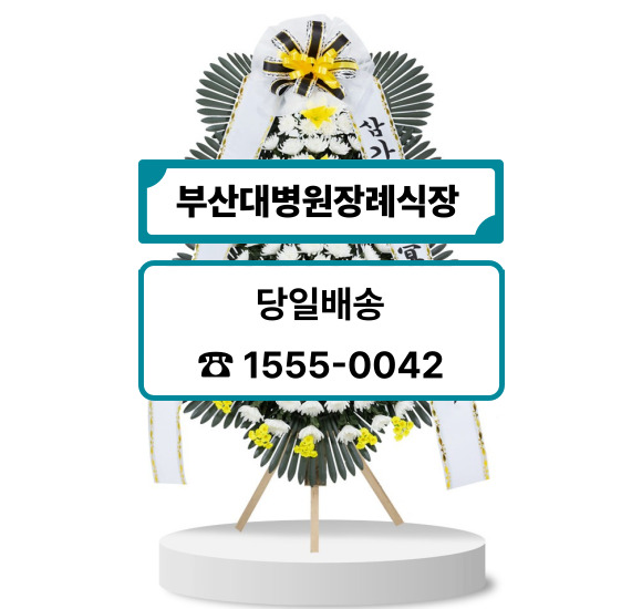부산대학교병원 장례식장 근조화환 주문 부산대학교병원 장례식장 근조화환 주문